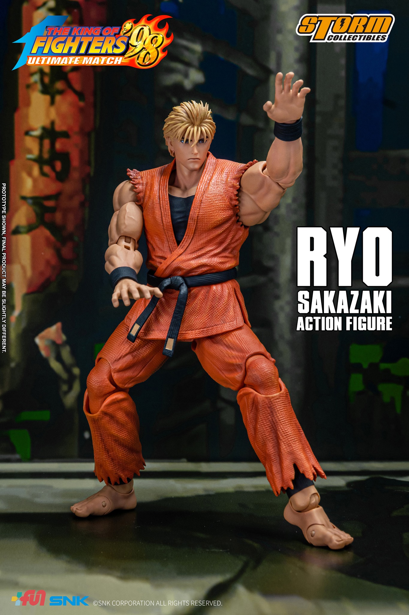 [Pre-Order] King of Fighters' 98 - Ryo Sakazaki 1/12 Action Figure (Reissue)
